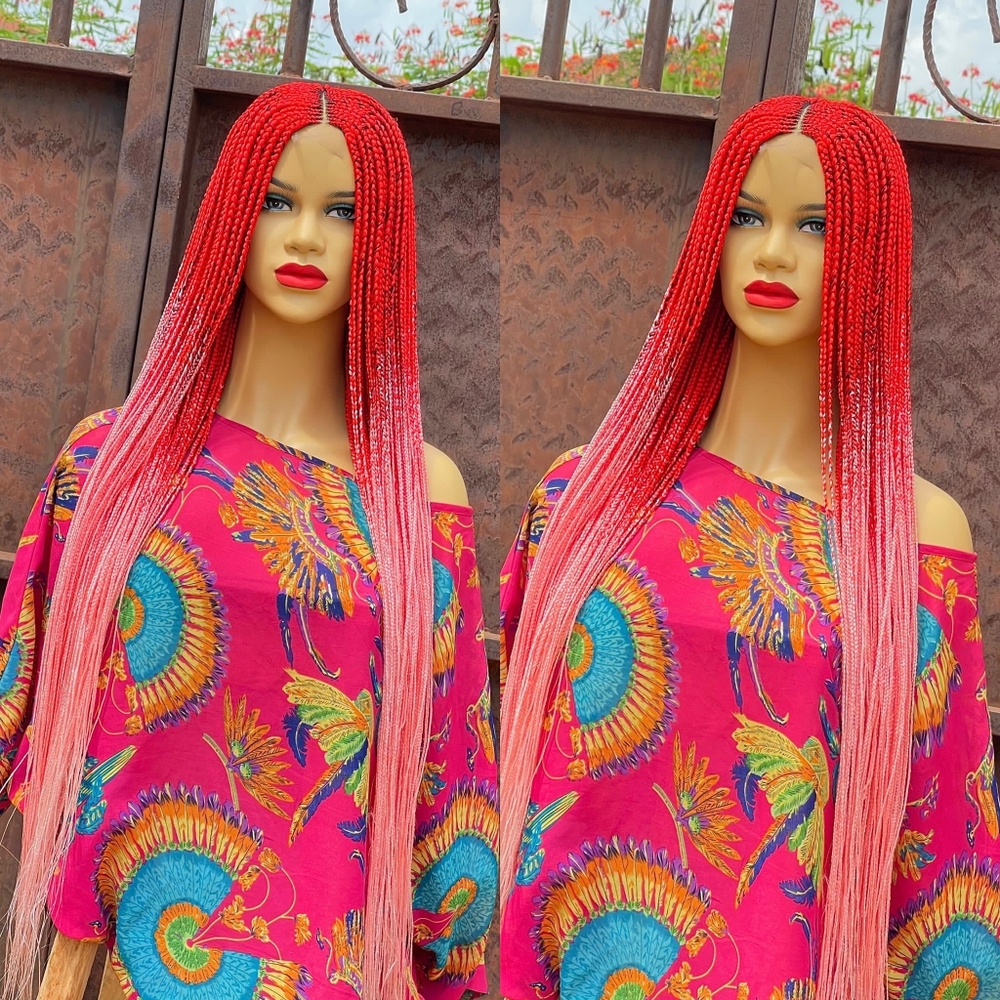 AFRICAN BRAIDED WIGS ON CLOSURE - Picture 11 of 16